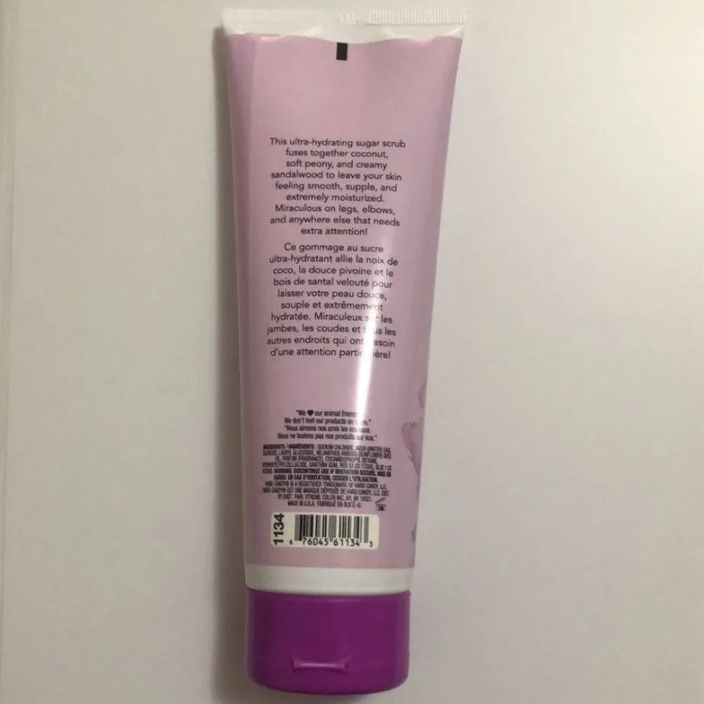 Hard Candy sugar scrub